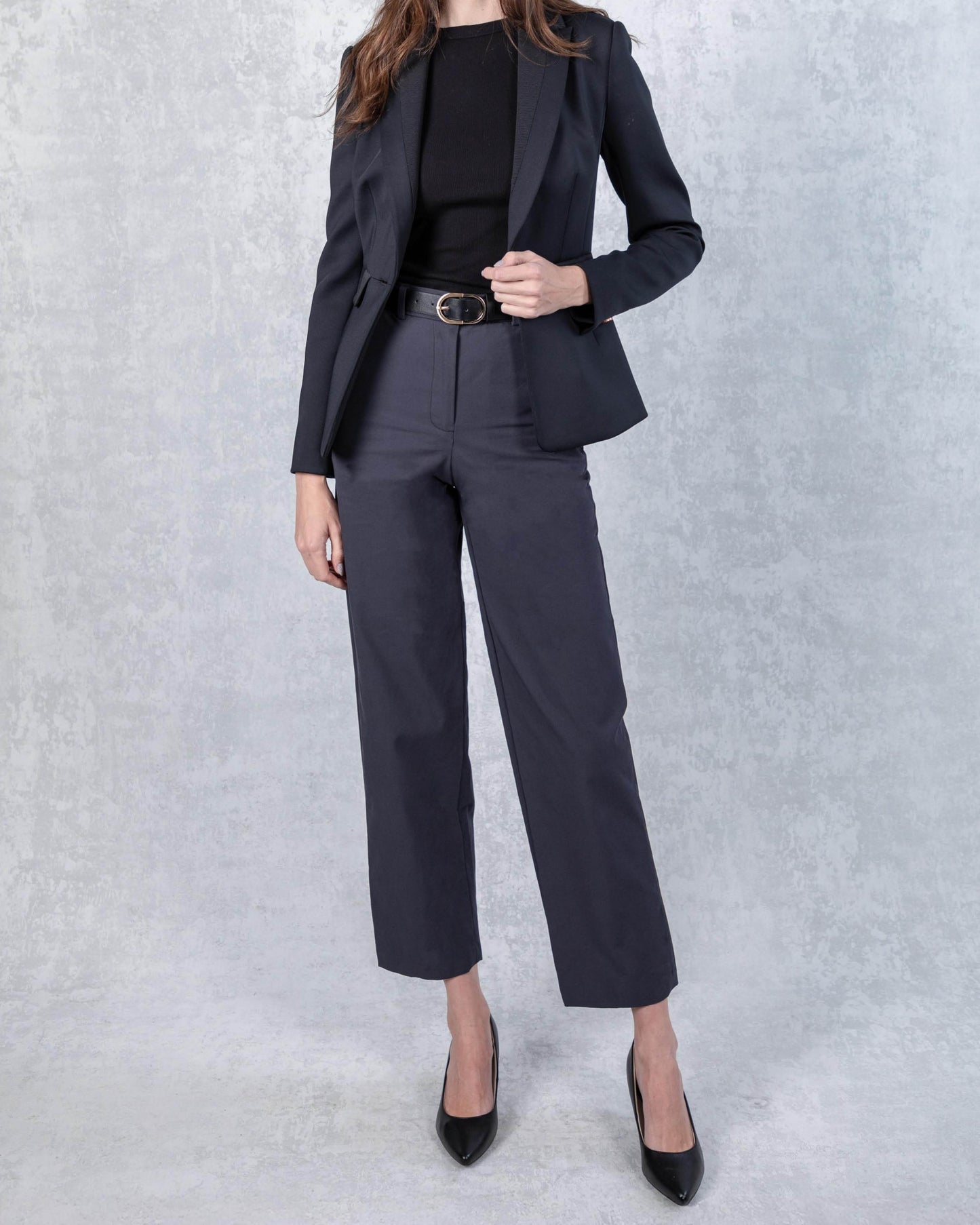 100% Cotton Astor Slim Straight Pants