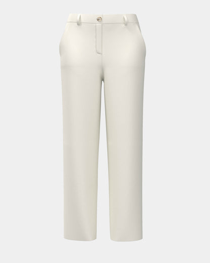 100% Cotton Astor Slim Straight Pants