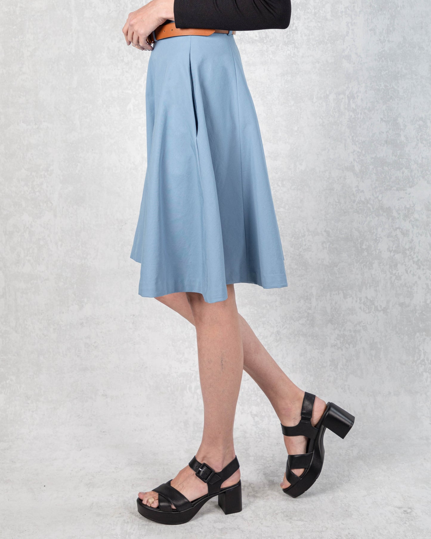 100% Cotton Delancey Flare Skirt