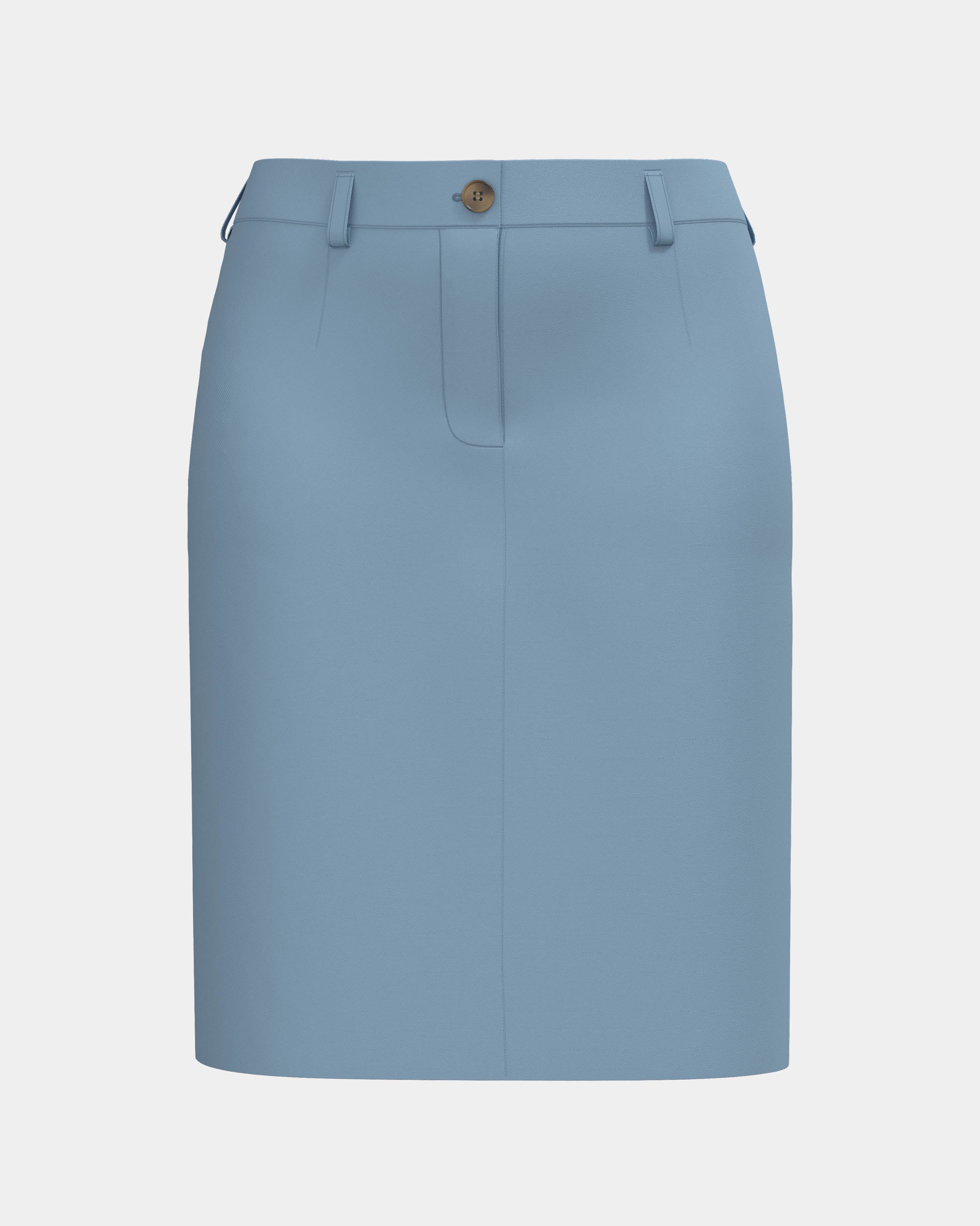 100% Cotton Plaza Pencil Mini SKirt