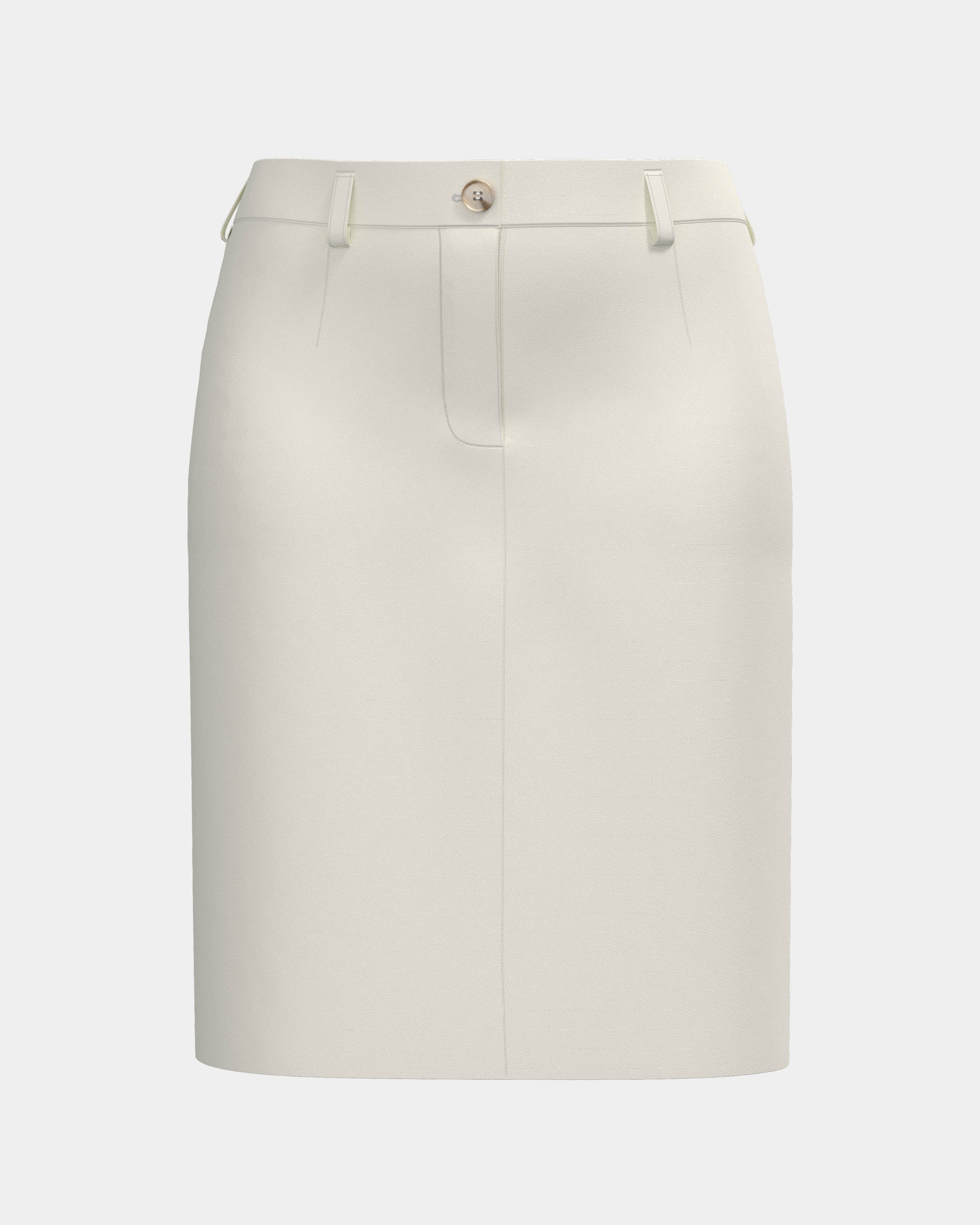 100% Cotton Plaza Pencil Mini SKirt