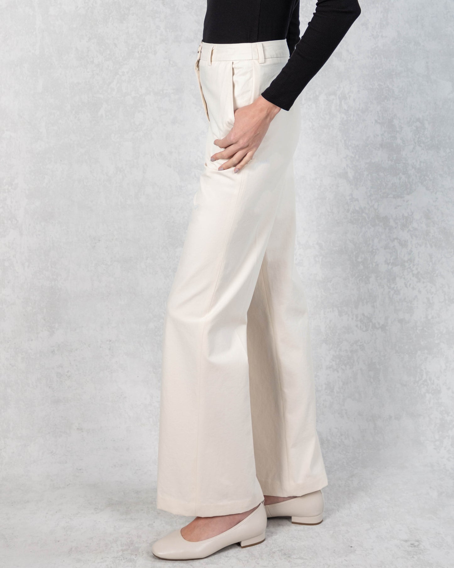 100% Cotton Steinway Flare Pants